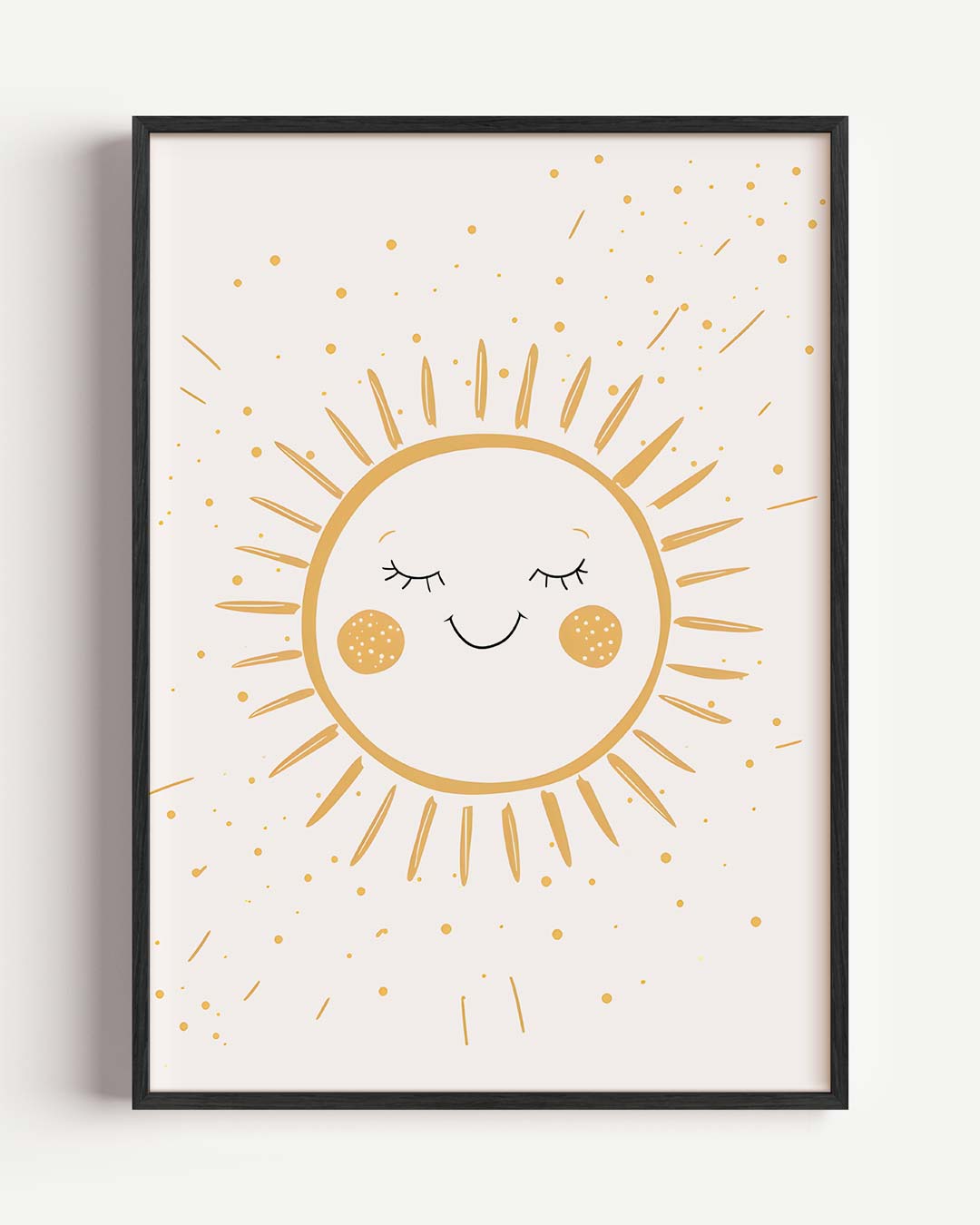 Stralende Zon Poster