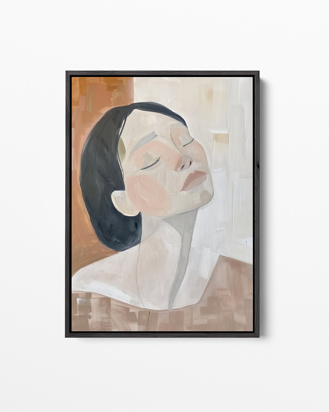 Dromerige vrouw Kunstwerk