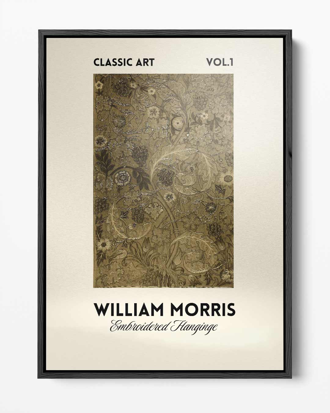 William Morris Geborduurde Wanddecoratie Kunstwerk-canvas-dibond-plexiglas-wanddecoratie-WallArtistic