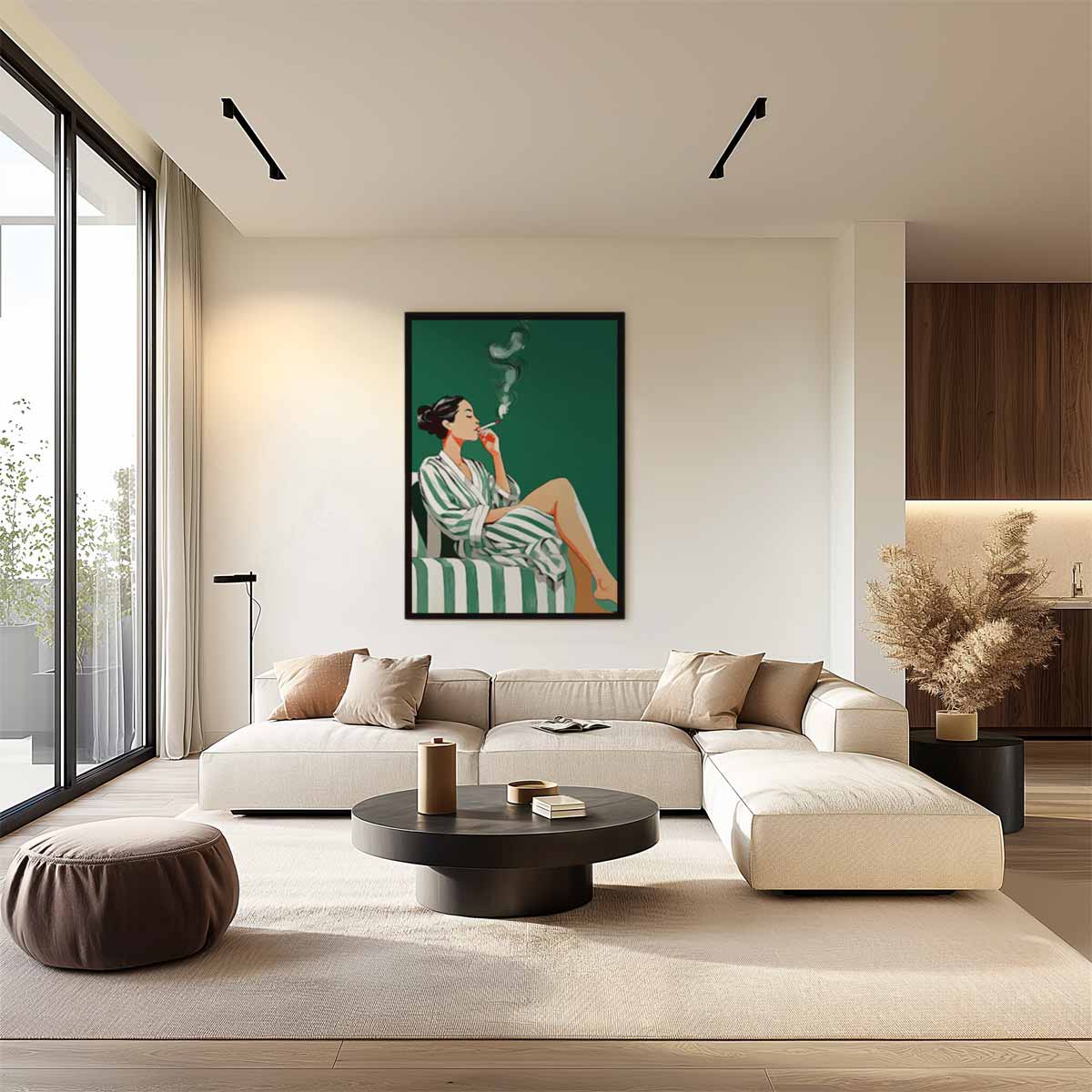 Ontspannen Moment Kunstwerk-canvas-dibond-plexiglas-wanddecoratie-WallArtistic