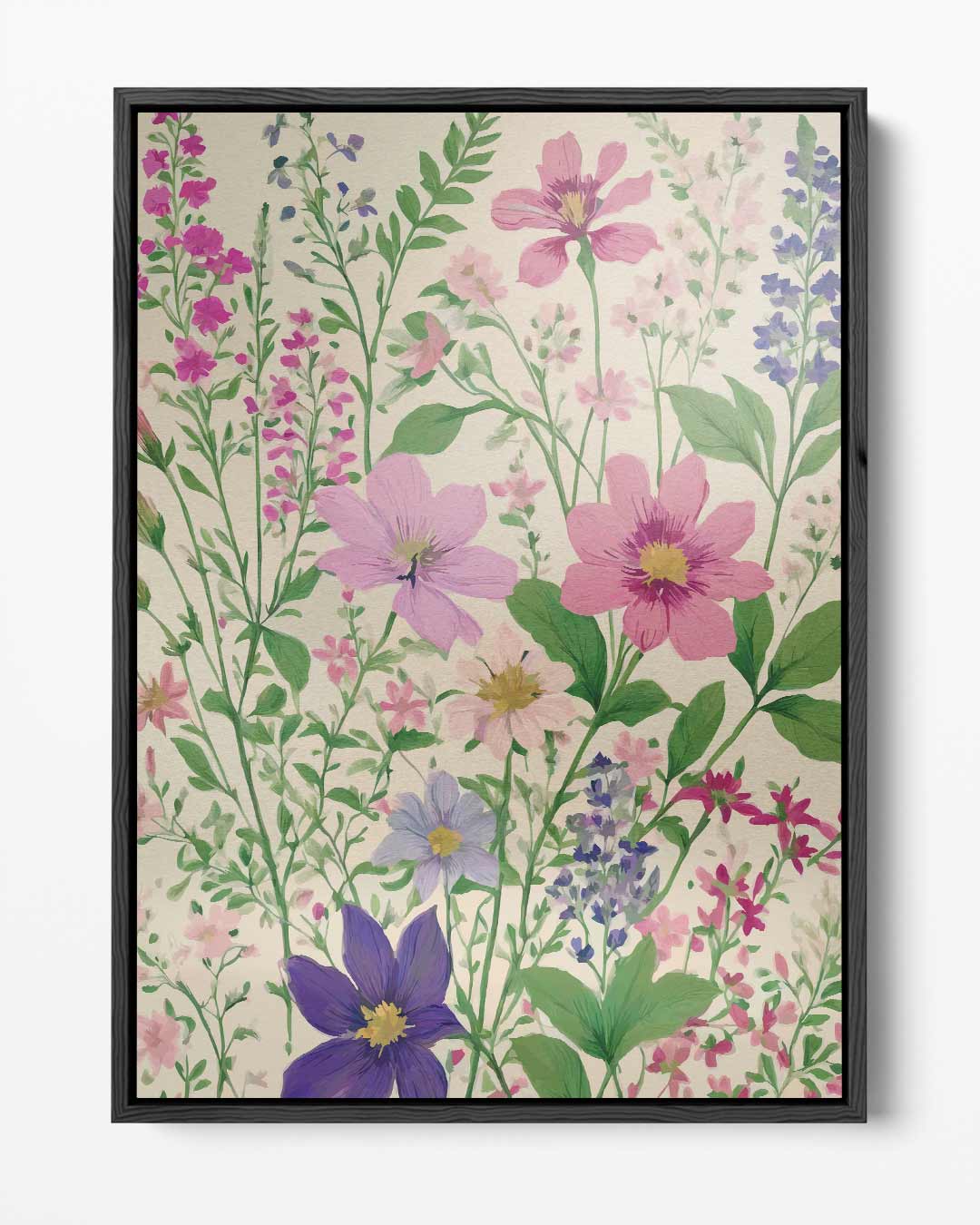 Veldbloemen in Volle Bloei Kunstwerk-canvas-dibond-plexiglas-wanddecoratie-WallArtistic