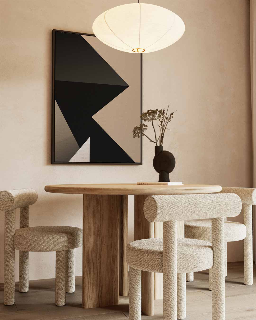 Moderne Schaduwspelen Kunstwerk-canvas-dibond-plexiglas-wanddecoratie-WallArtistic