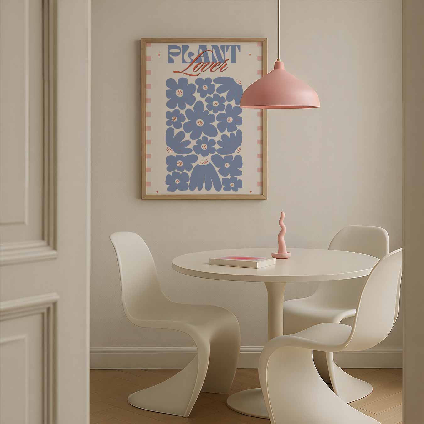 Bloemenliefhebber Poster