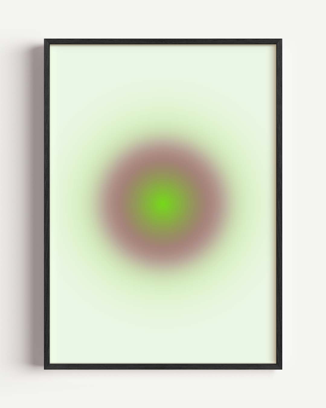 Stralende Aura Mandala Poster