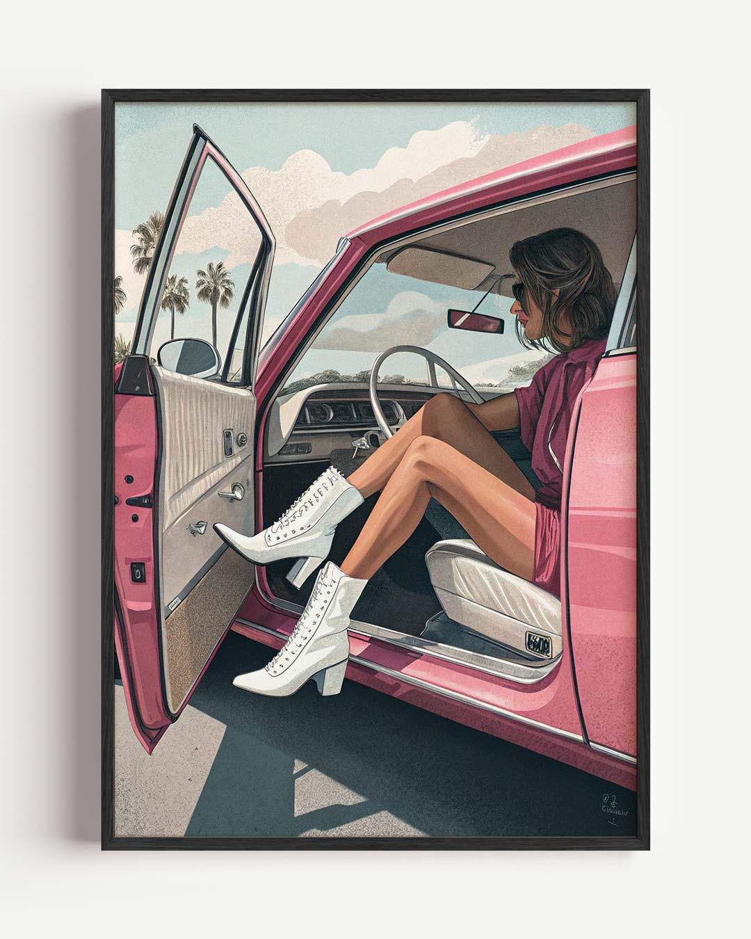 Retro Roadtrip Poster