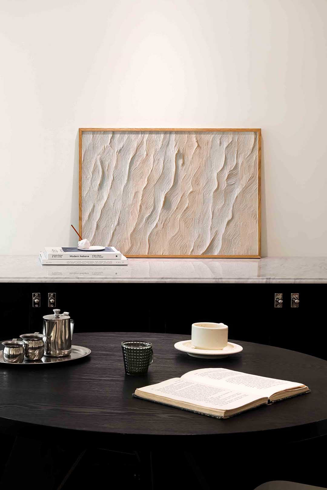 Beige textuur Poster