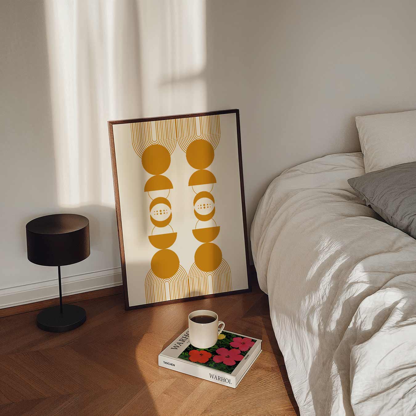 Retro Chic Geometrische Poster
