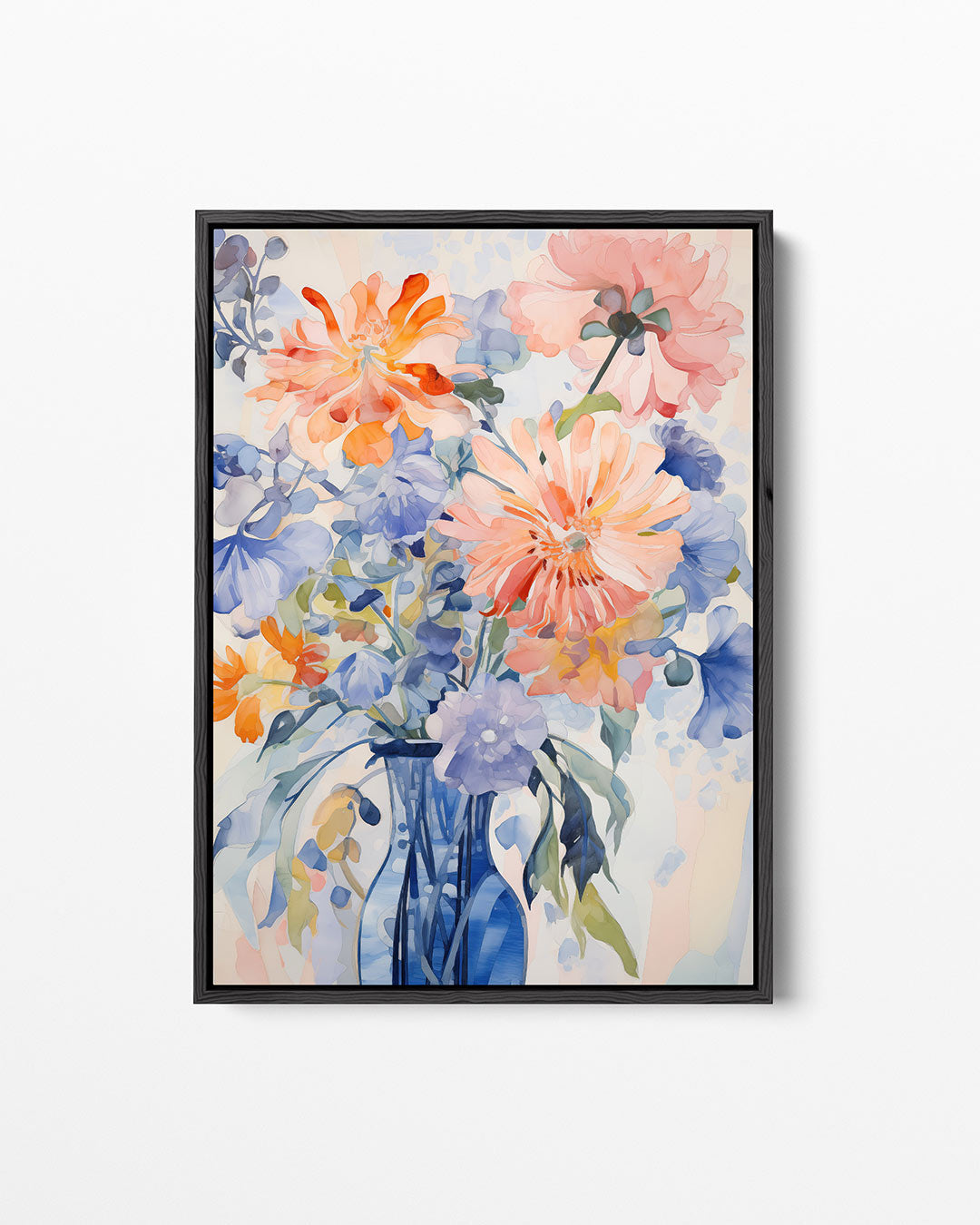 Bloemrijke compositie Kunstwerk