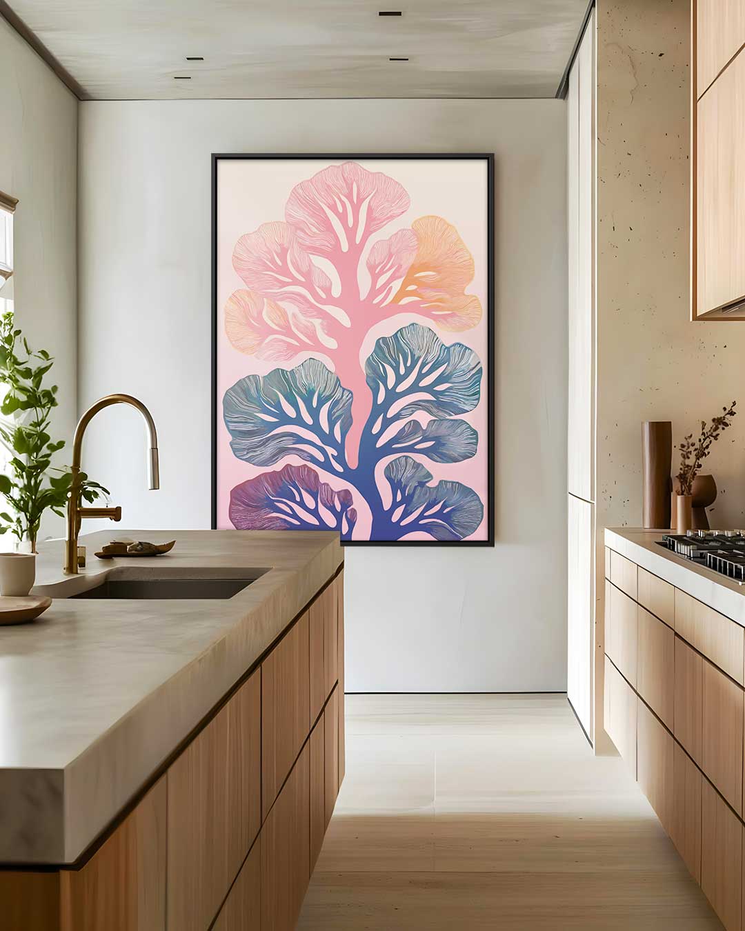 Natuurlijke Harmonie Wanddecoratie Kunstwerk-canvas-dibond-plexiglas-wanddecoratie-WallArtistic