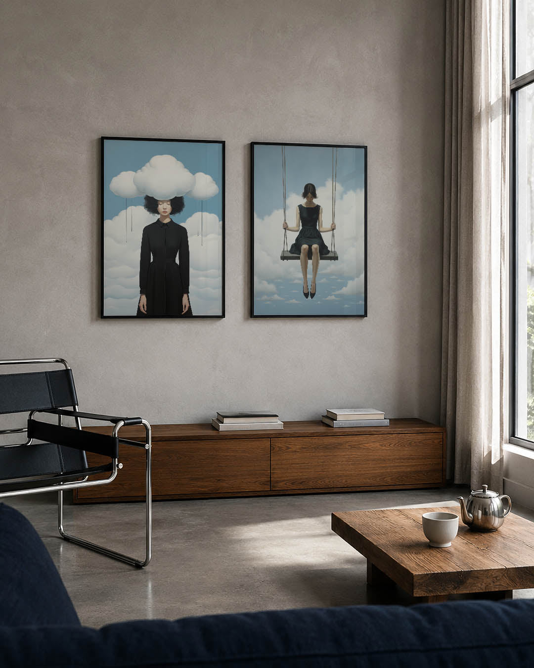 Dromerige wolken Posterset