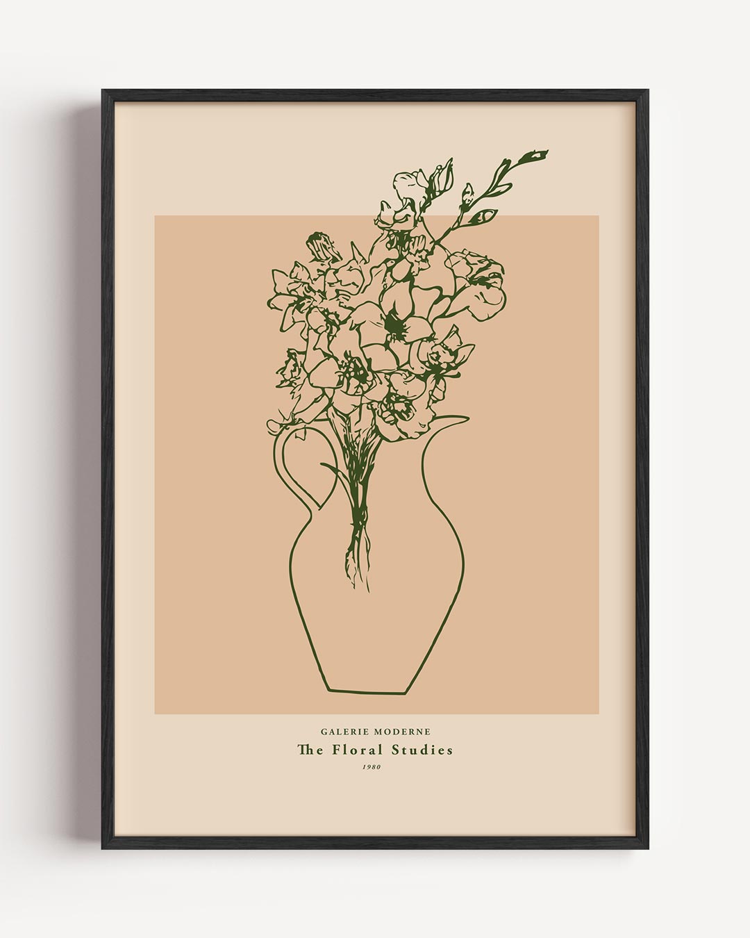 Elegante Bloemenstudie Poster-WallArtistic