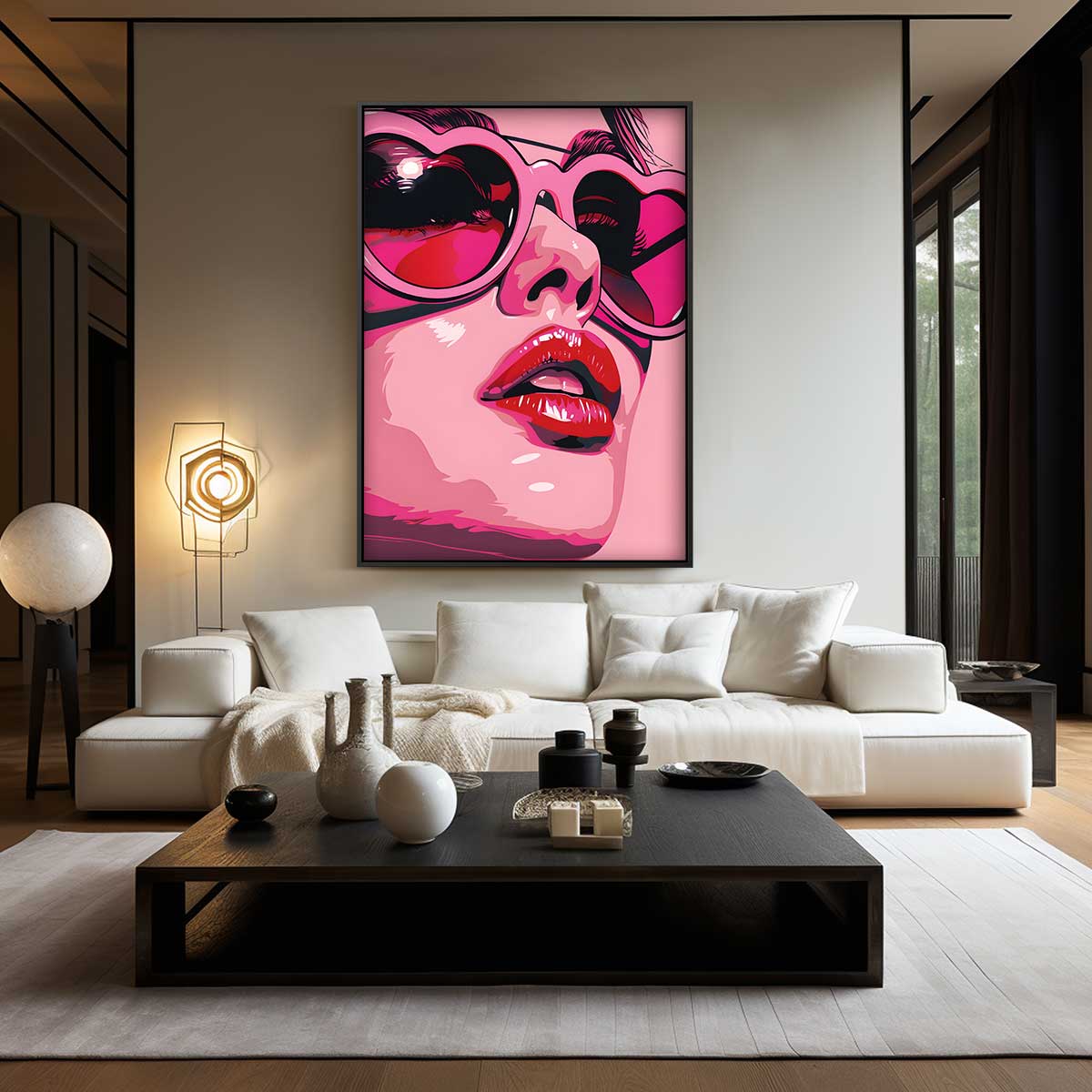 Glamoureuze Dromen Kunstwerk-canvas-dibond-plexiglas-wanddecoratie-WallArtistic