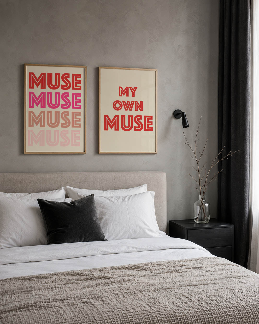 Kleurige herhaling Posterset