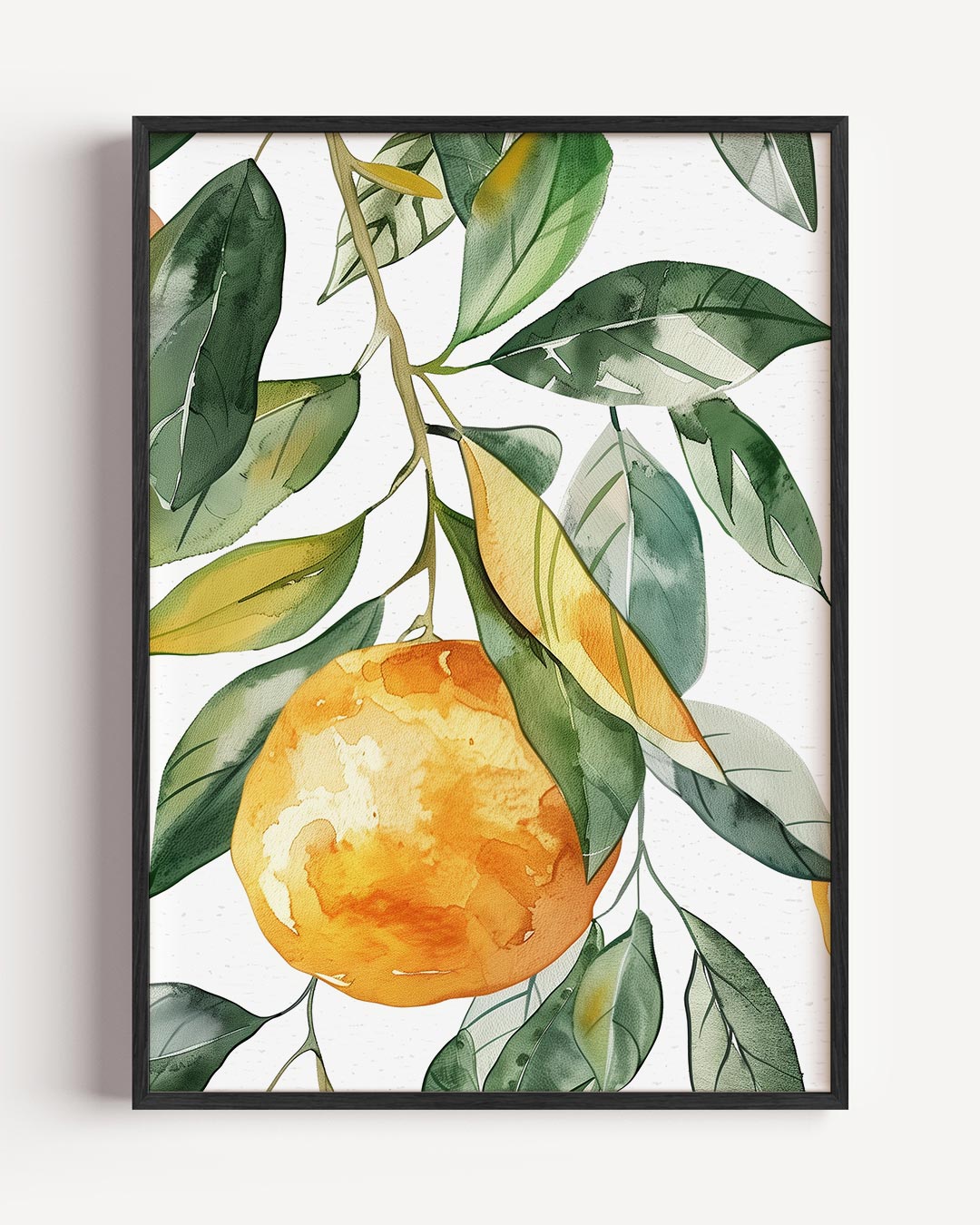 Fris Fruitige Waterverf Poster-WallArtistic