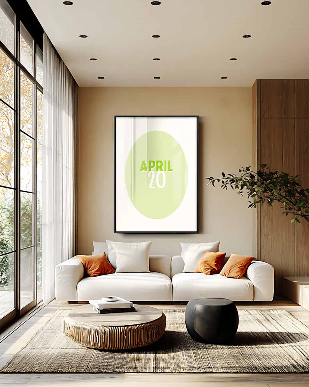 April 20 - Frisse Wanddecoratie Kunstwerk-canvas-dibond-plexiglas-wanddecoratie-WallArtistic