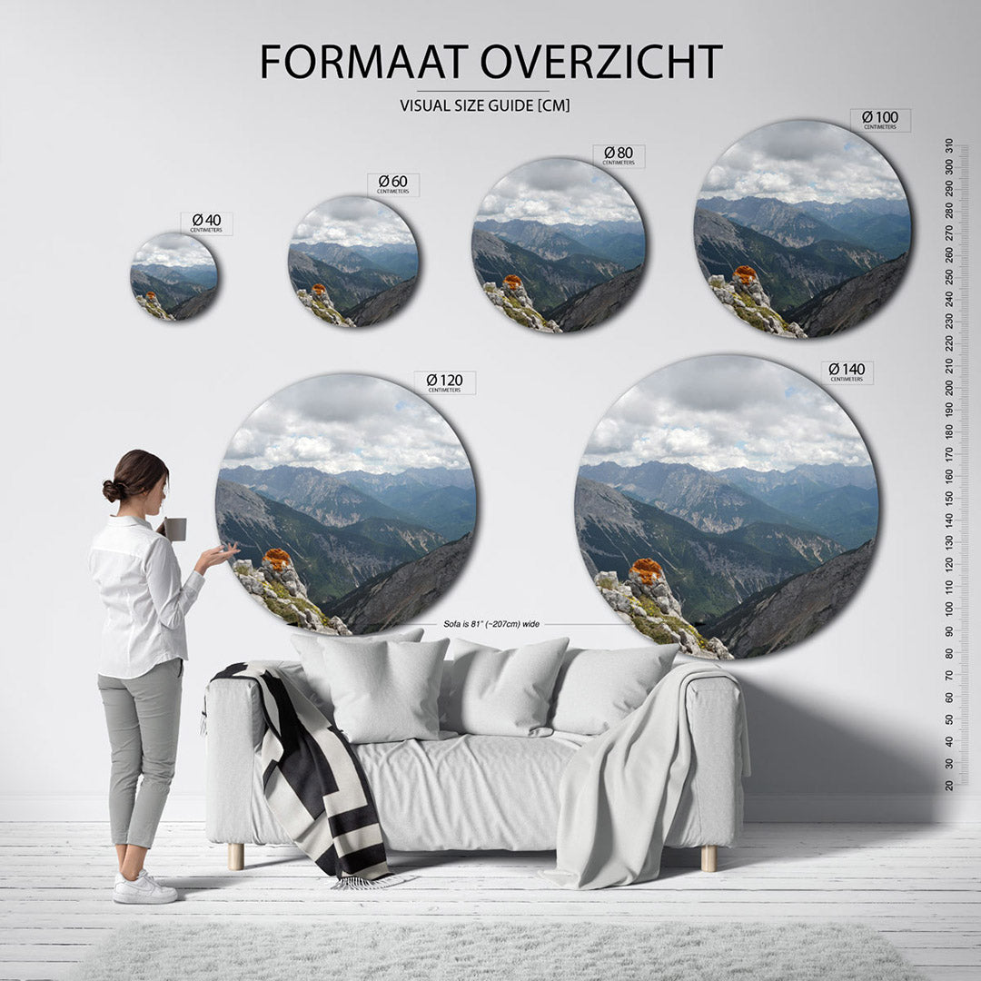 Berglandschap Muurcirkel