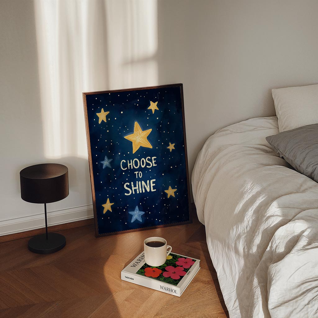 Kies om te Stralen Poster