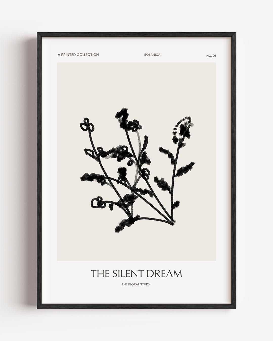 Botanische Droomschets Poster-WallArtistic