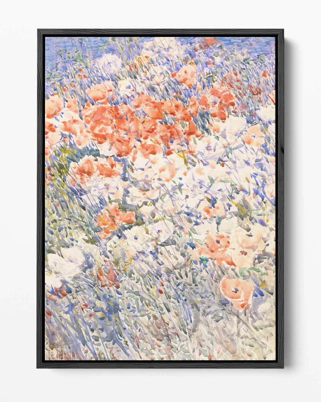 Bloemenweelde in de Natuur Kunstwerk-canvas-dibond-plexiglas-wanddecoratie-WallArtistic