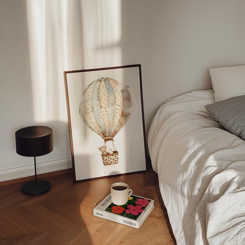 Dromerige Luchtballon Avontuur Poster