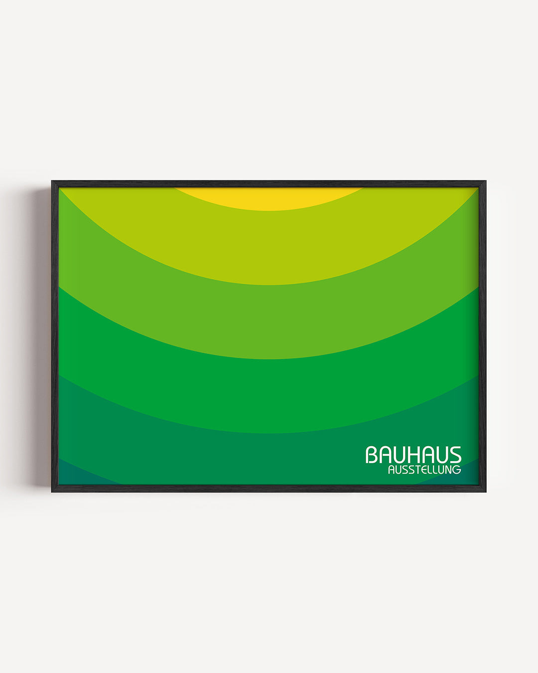 Kleurvlakken boog Poster