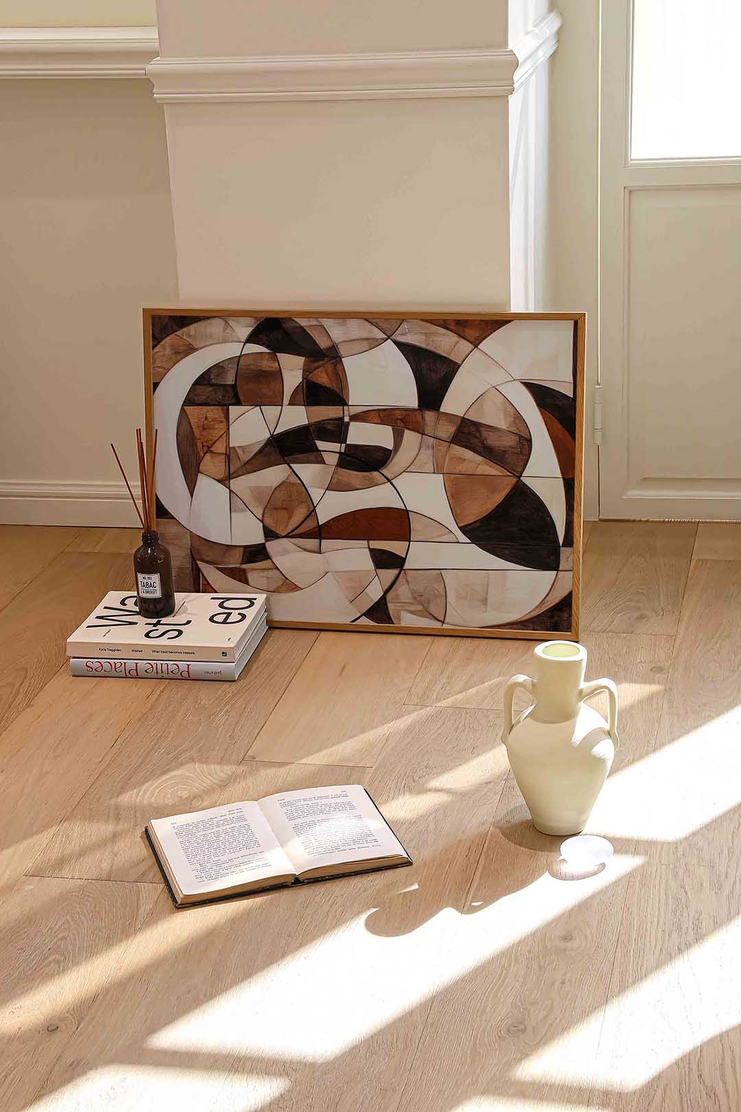 Abstracte vormen Poster