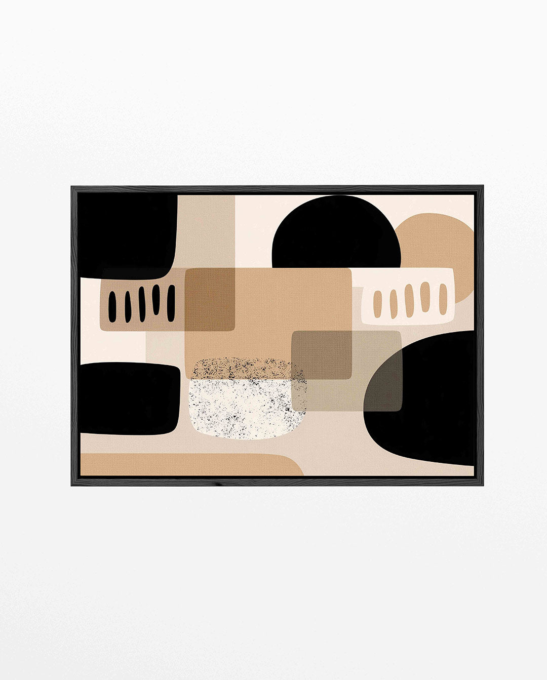Geometrische vormen compositie Kunstwerk