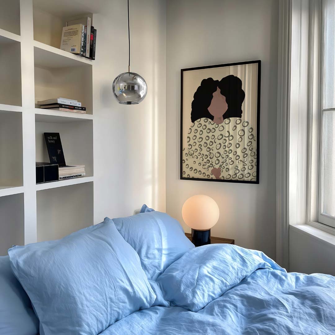 Trendy Abstracte Vrouwelijke Illustratie Poster-WallArtistic