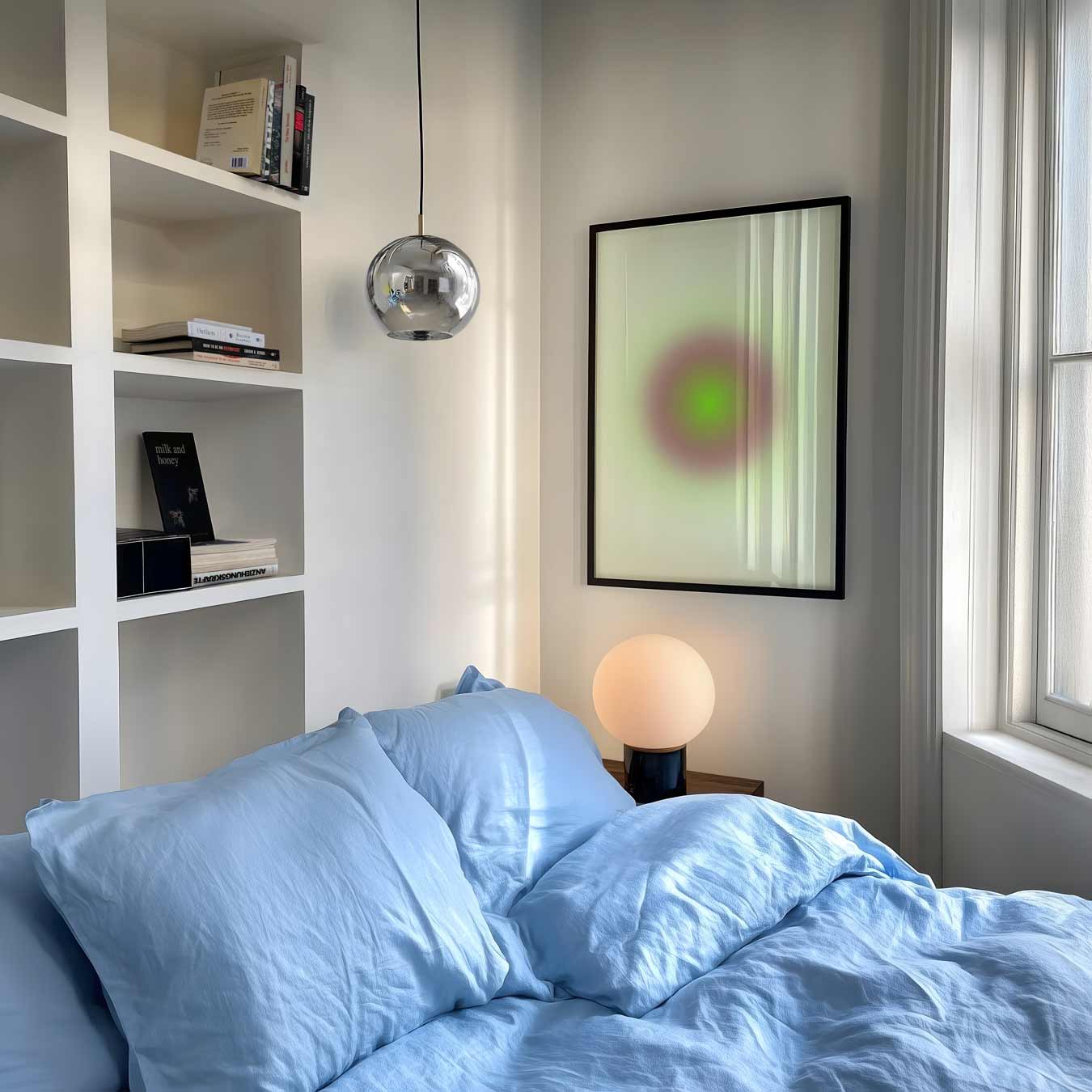 Stralende Aura Mandala Poster