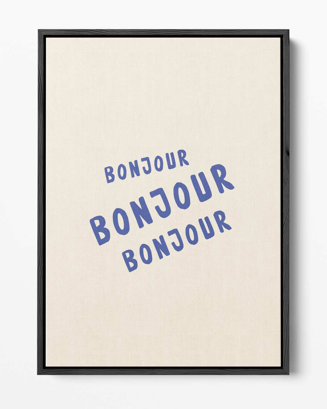 Bonjour Herhalingskunst Kunstwerk-canvas-dibond-plexiglas-wanddecoratie-WallArtistic
