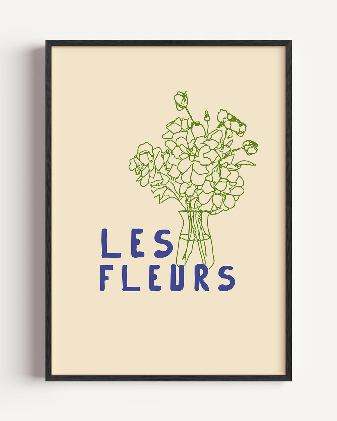 Les Fleurs Bloemenposter-WallArtistic