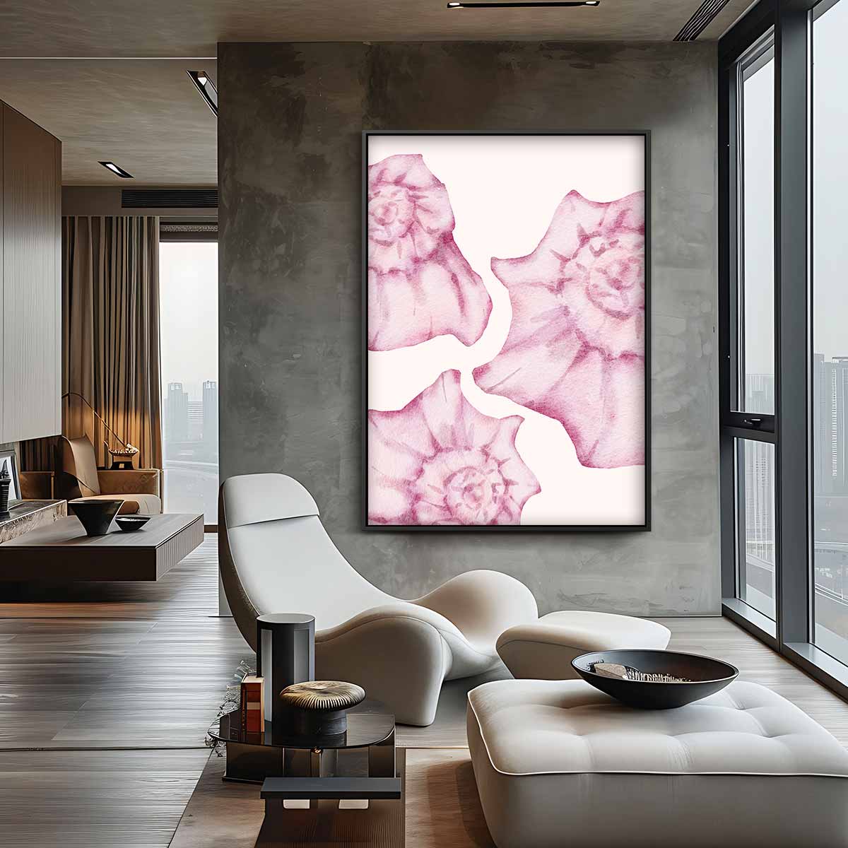 Abstract kunstwerk Kunstwerk-canvas-dibond-plexiglas-wanddecoratie-WallArtistic