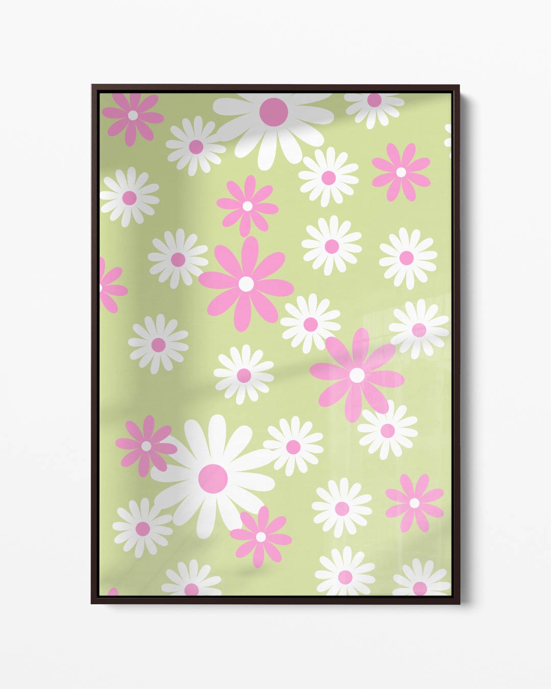 Vrolijke Bloemenpracht Kunstwerk-canvas-dibond-plexiglas-wanddecoratie-WallArtistic