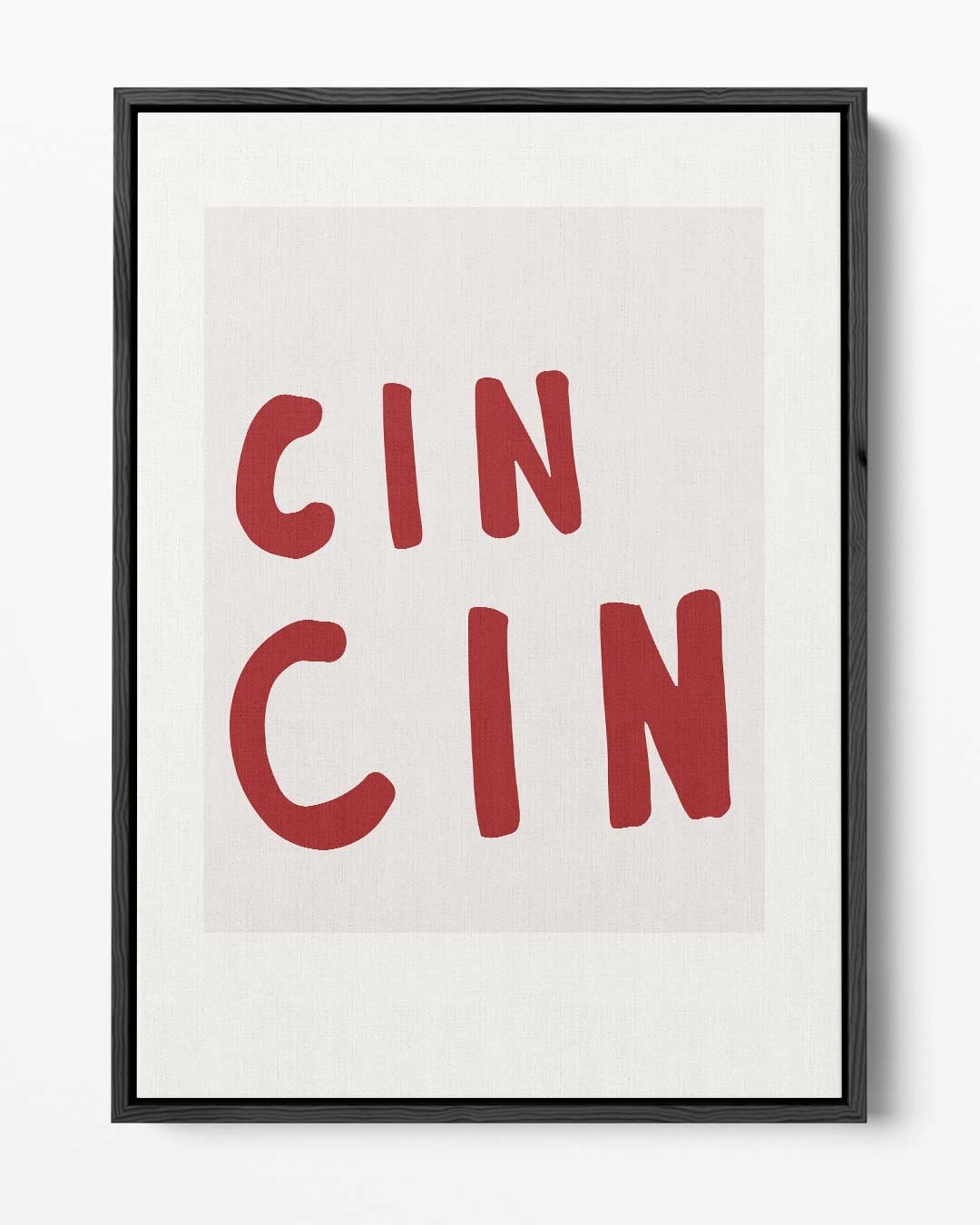 Cheers! Typography Poster