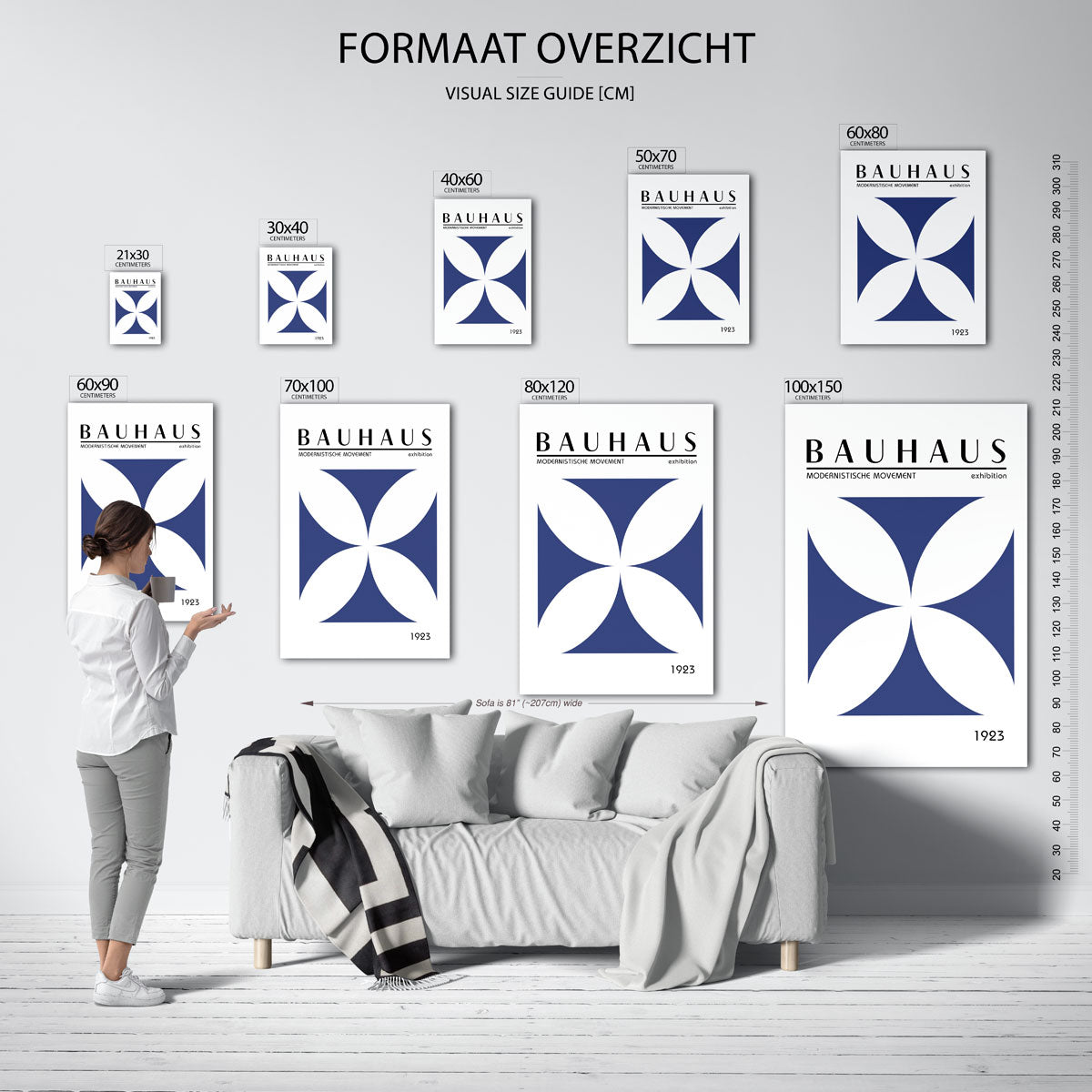 Vorm en balans Poster