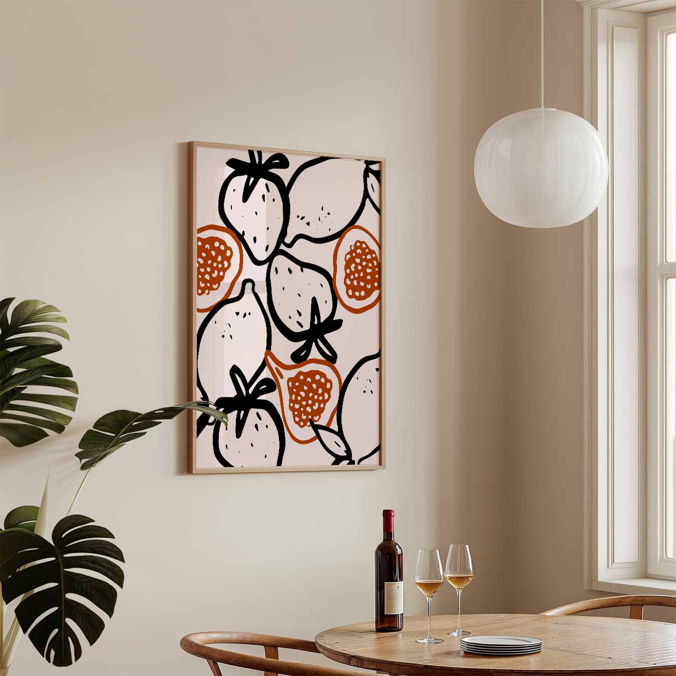 Fruitige Vibe Kunstposter