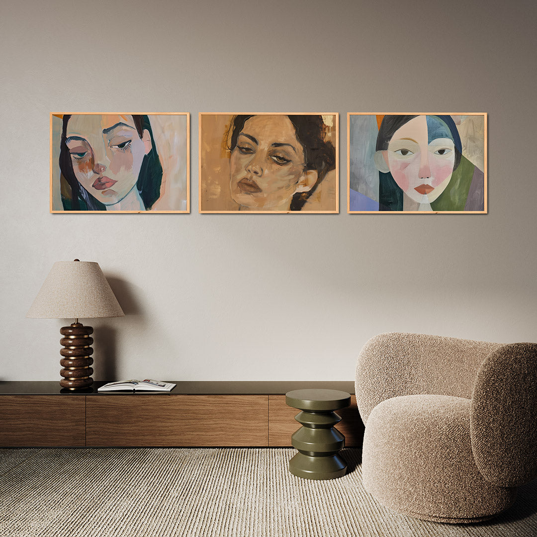 Portretkleuren Posterset