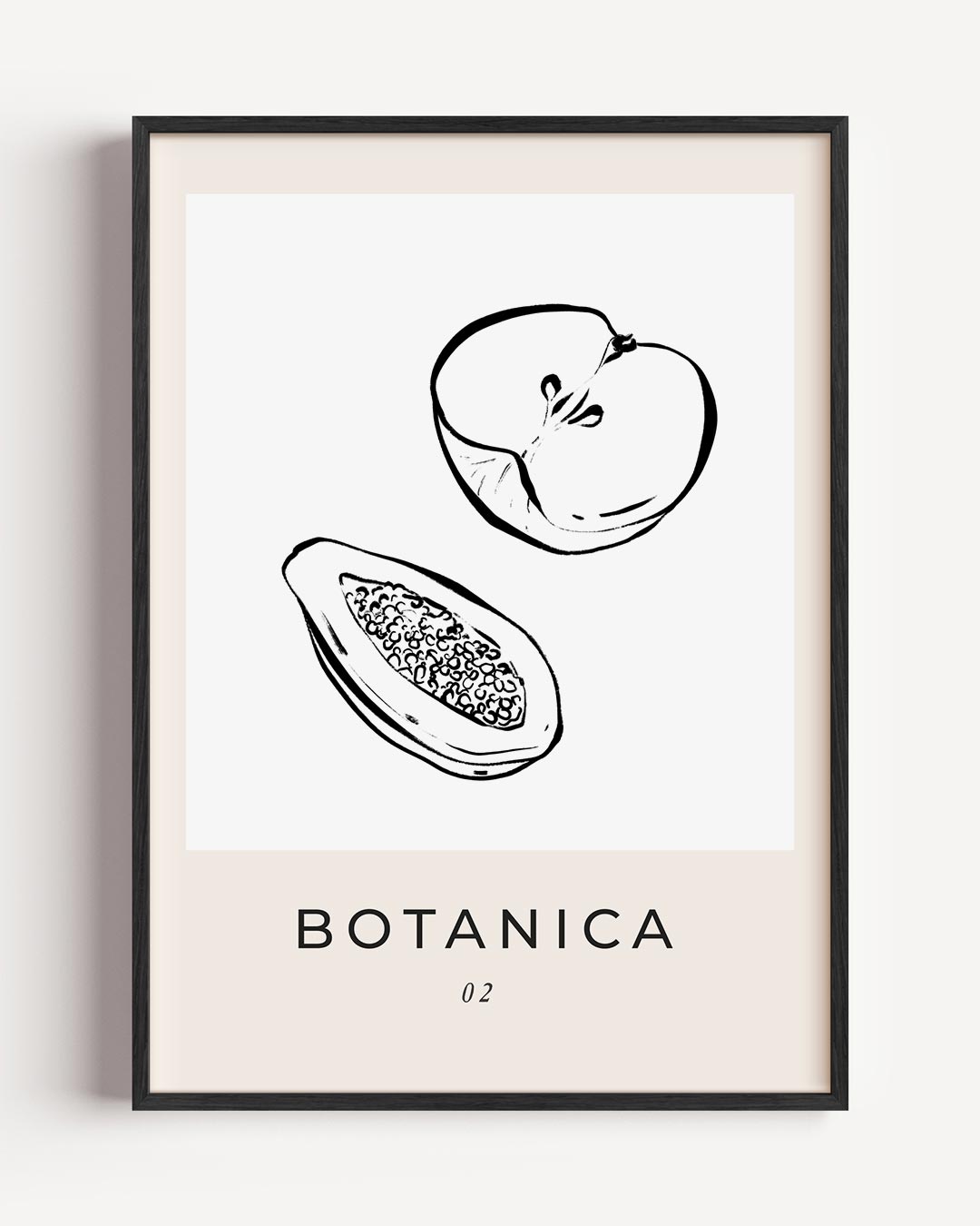 Botanische Fruitkunst Poster-WallArtistic