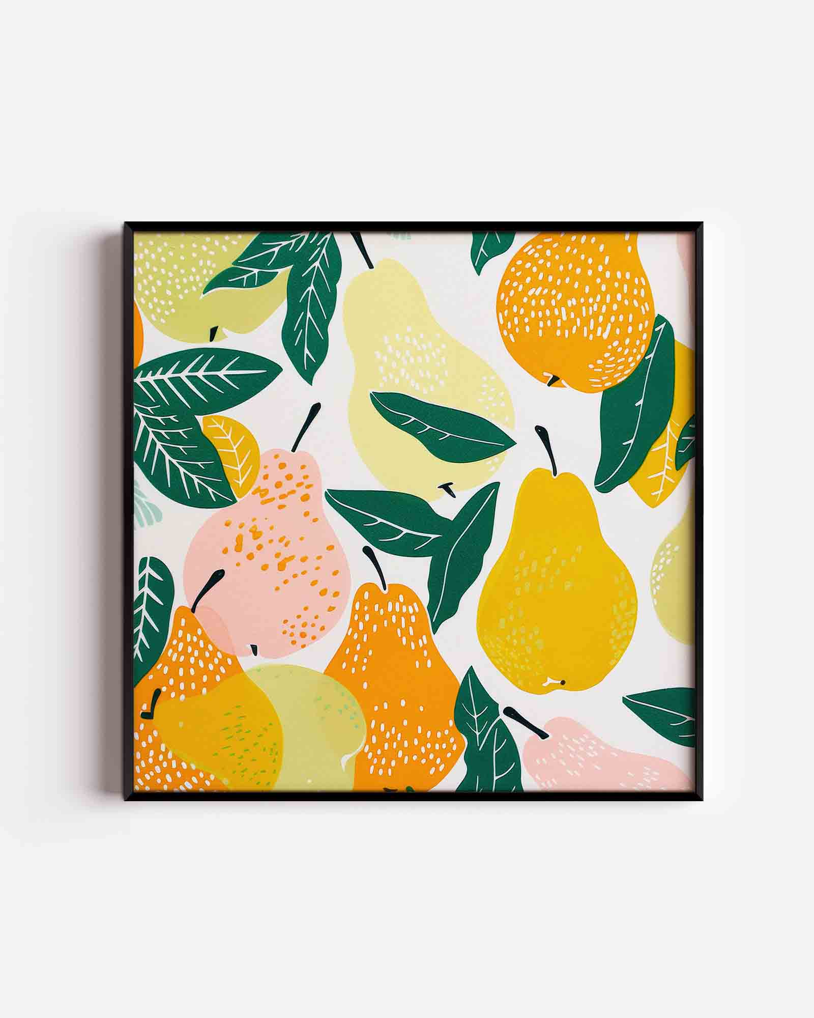 Fruit en bladeren Poster