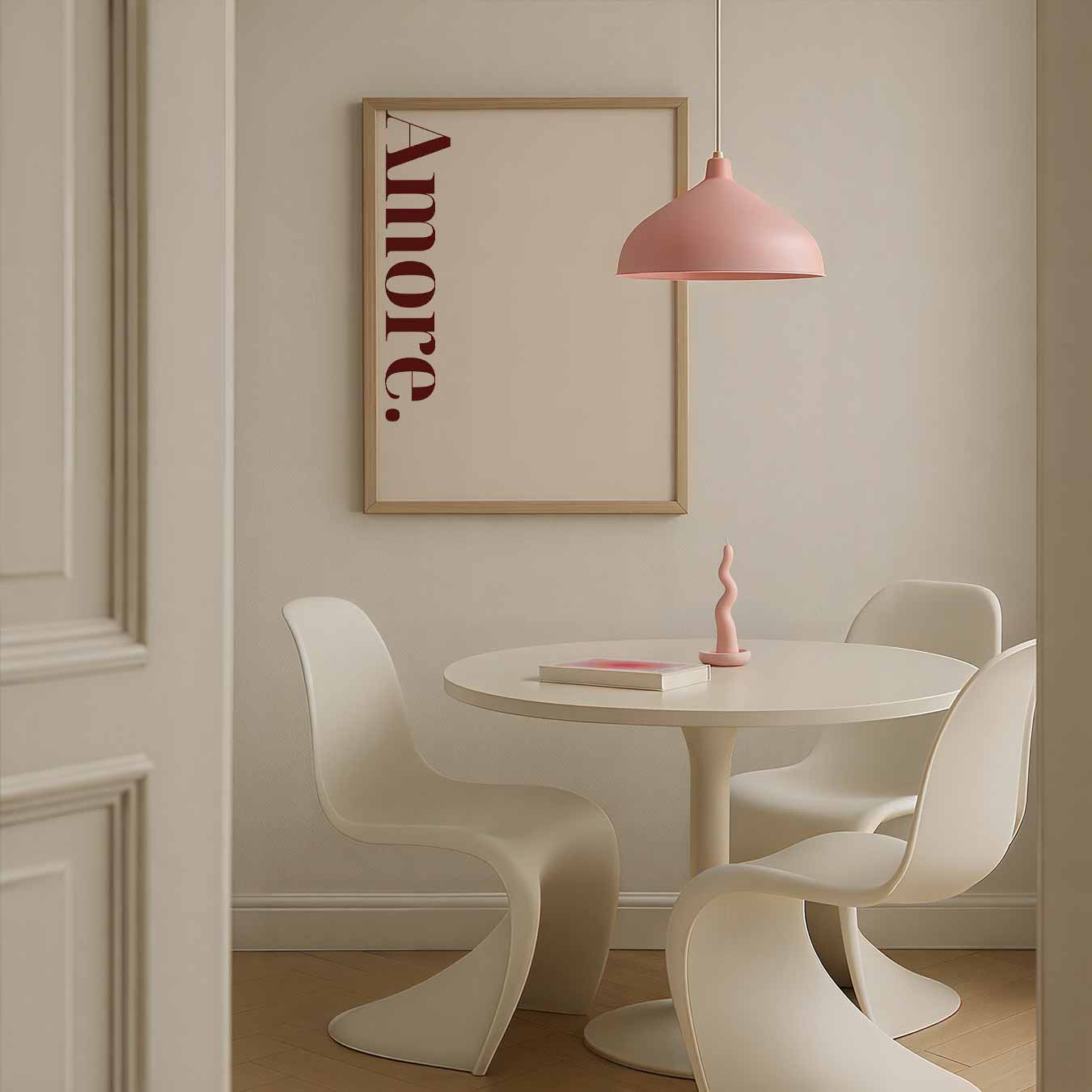Amore Minimalistische Poster