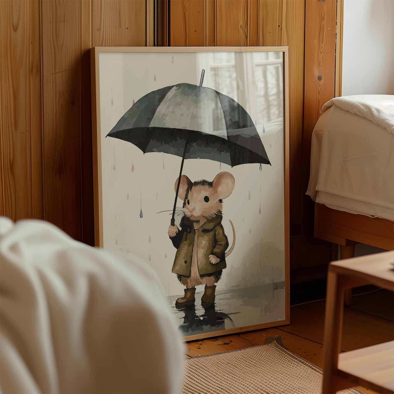 Regenachtige Muis Avonturen Poster