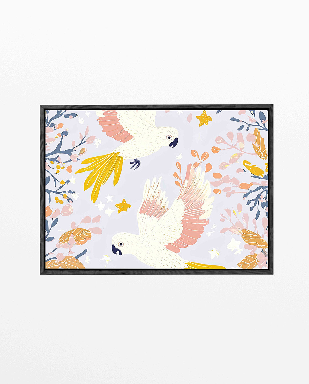 Vrolijke vogels Kunstwerk