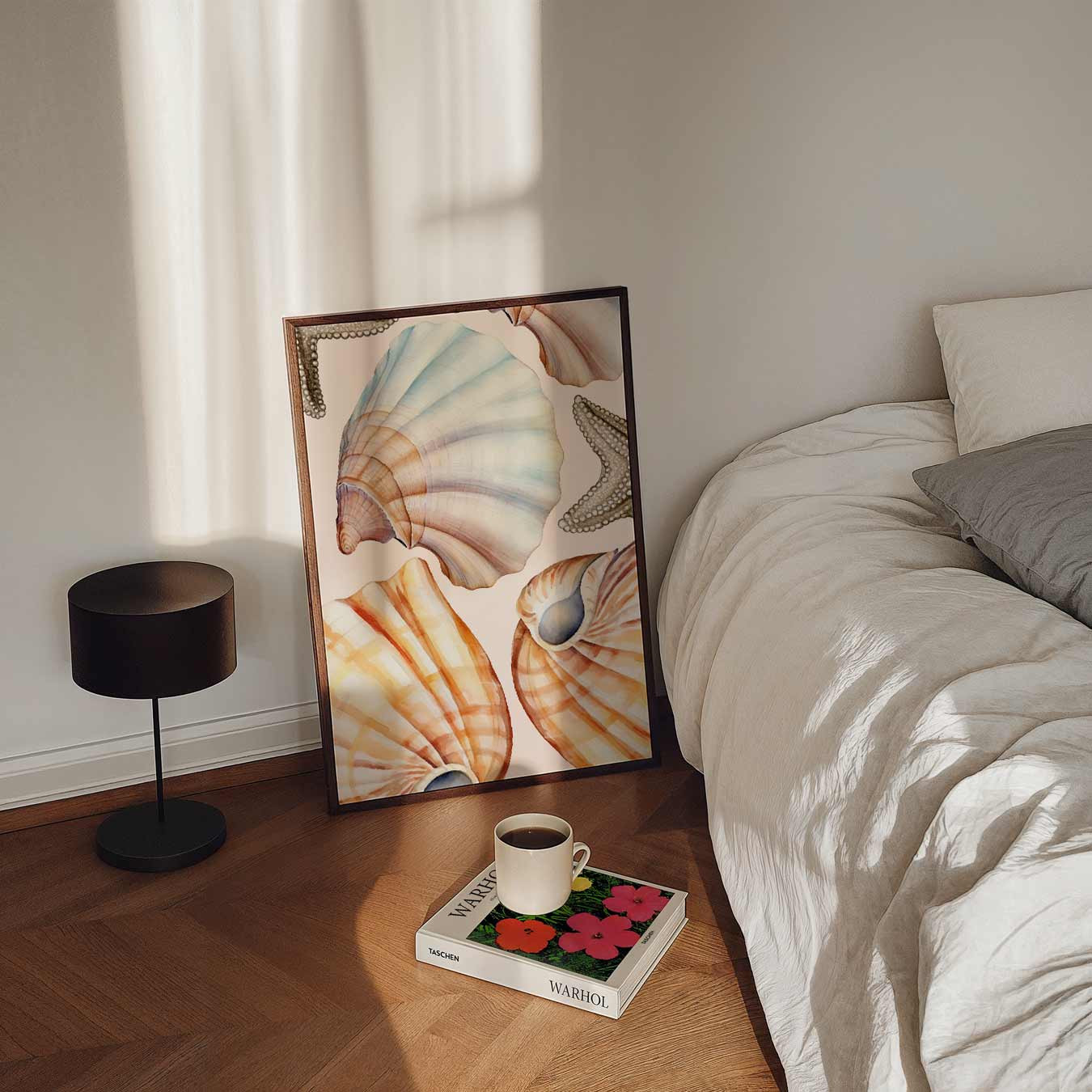 Strandvibe Schelpen Poster