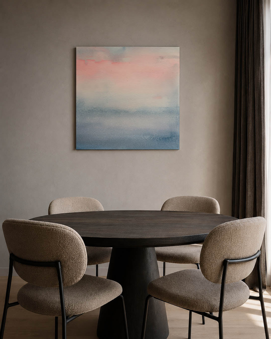 Zachte kleurovergangen Kunstwerk