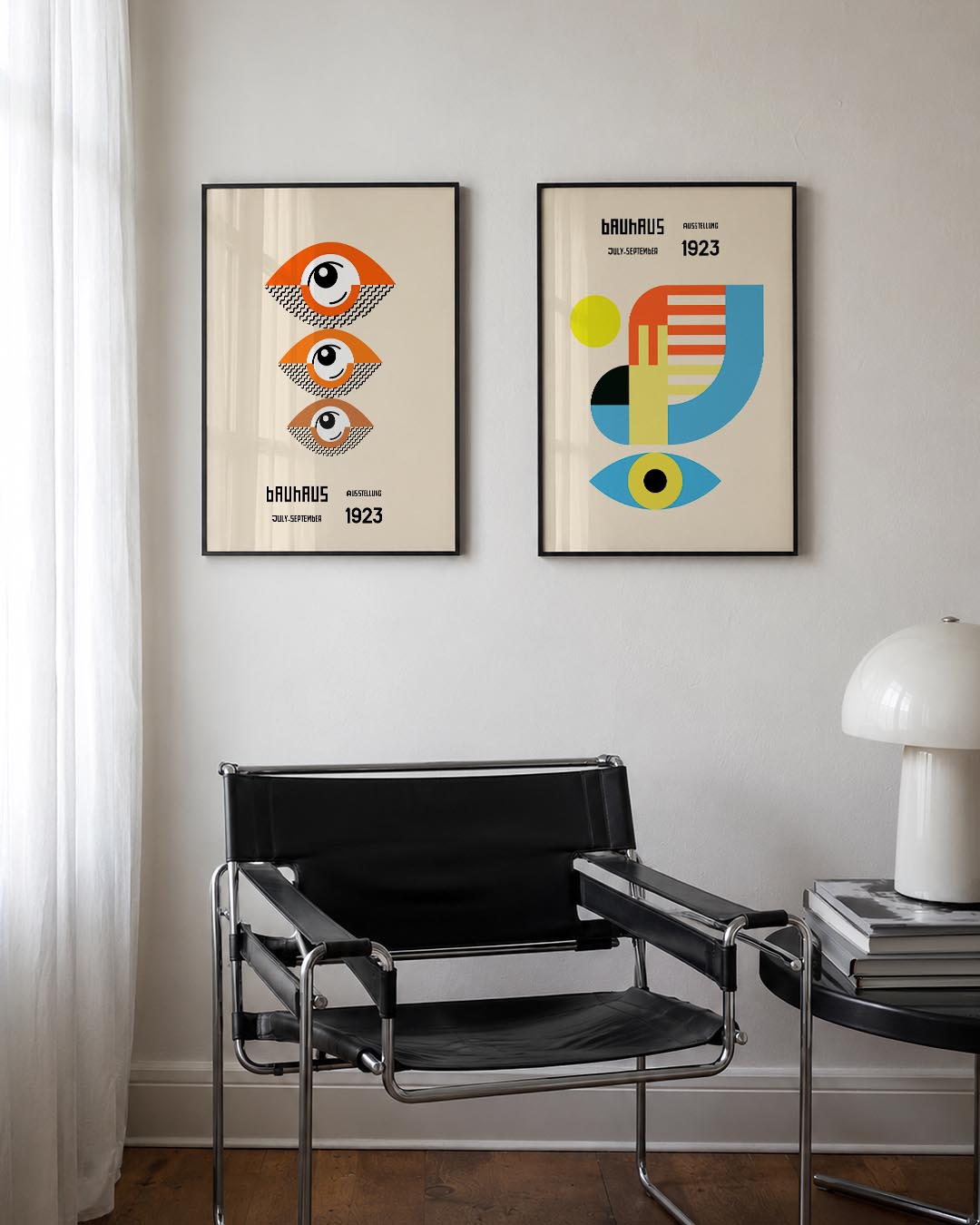 Oogvormen en patronen Posterset