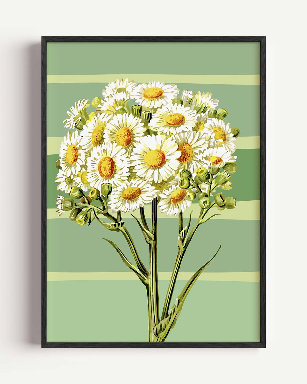 Frisse Madeliefjes Bloemenposter