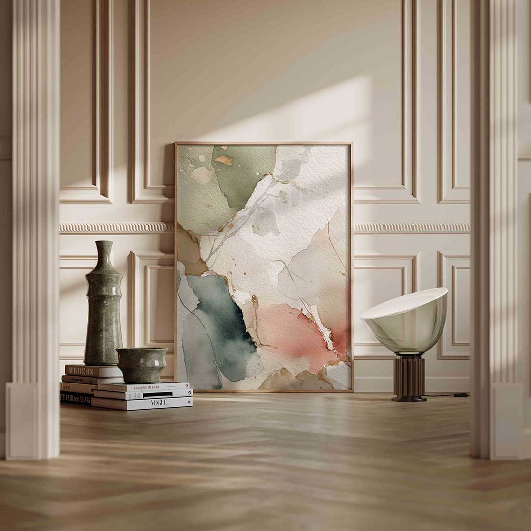 Abstracte vormen Poster