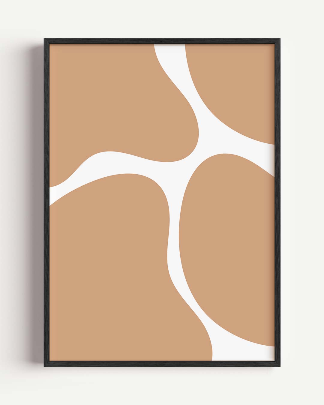 Trendy Abstracte Wandposter