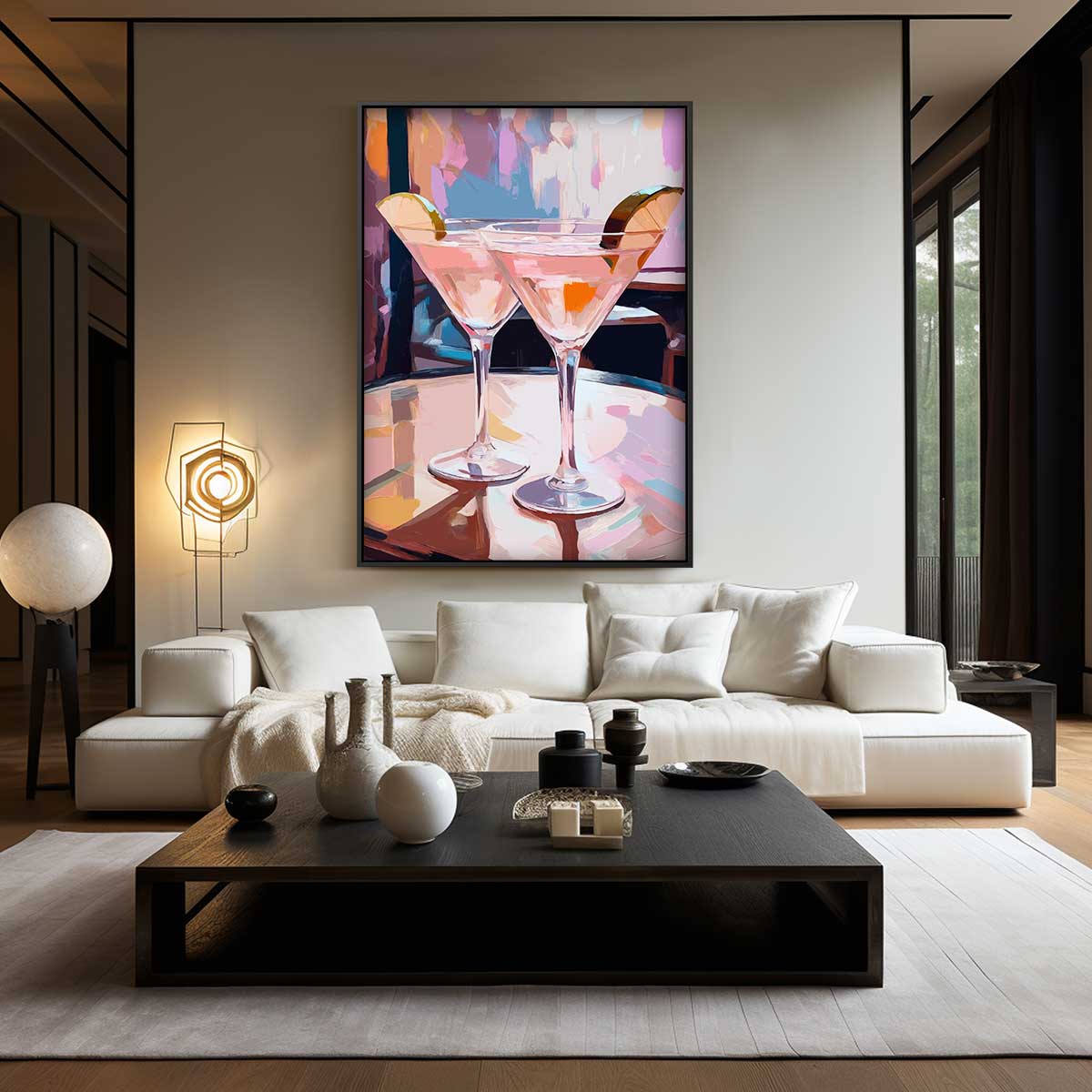 Cocktail Avondturen Kunstwerk-canvas-dibond-plexiglas-wanddecoratie-WallArtistic