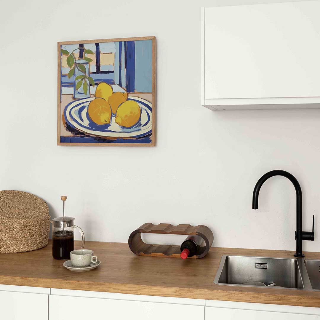 Citroenen op tafel Poster